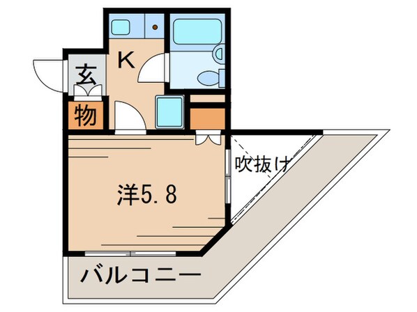 ＭＡＩＮＳＴＡＧＥ武庫川の物件間取画像